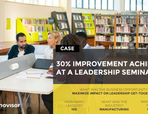 30% Improvement Achieved at a Leadership Seminar